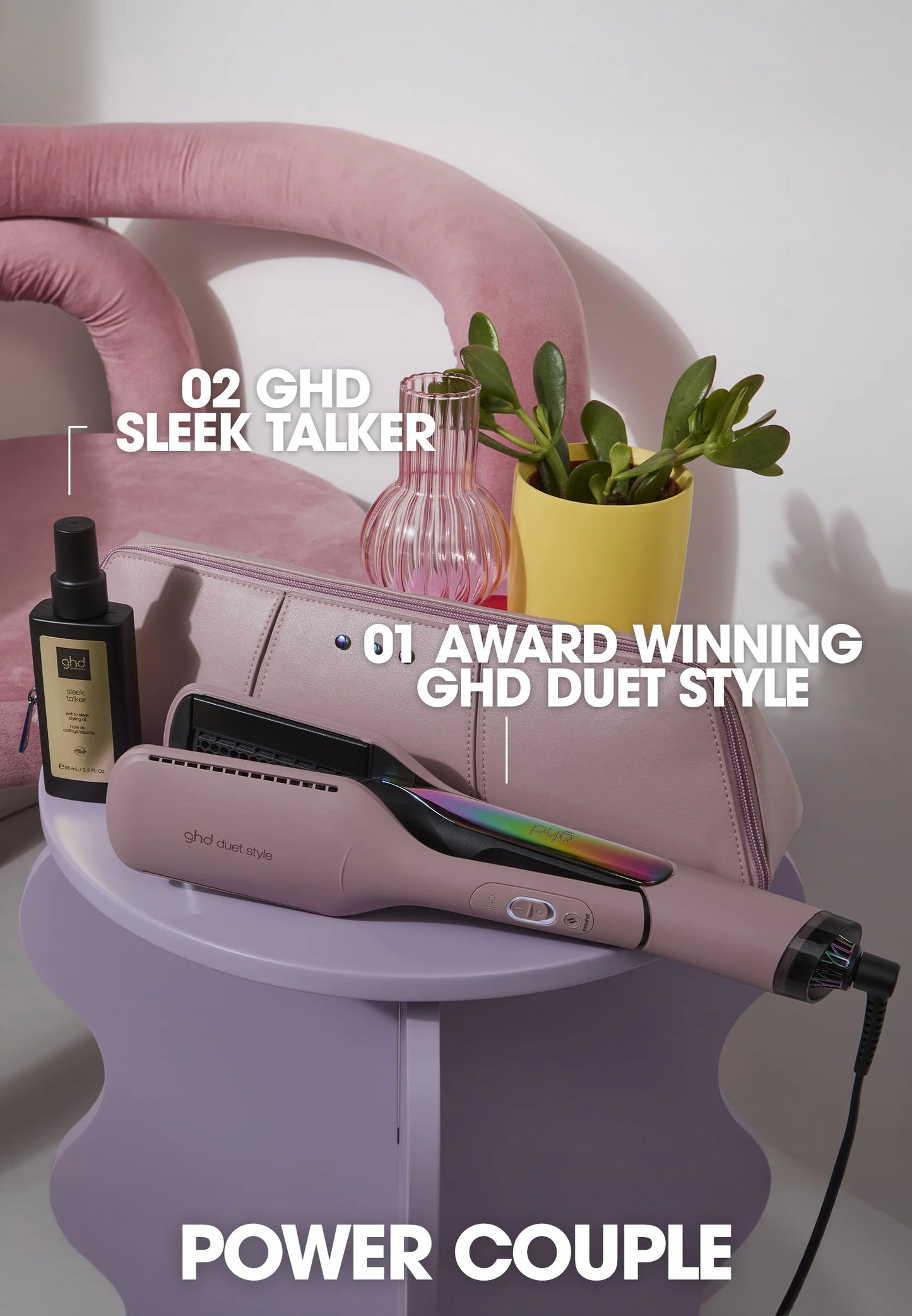 GHD DUET STYLE™ Hårstyler  Transcendent Pink