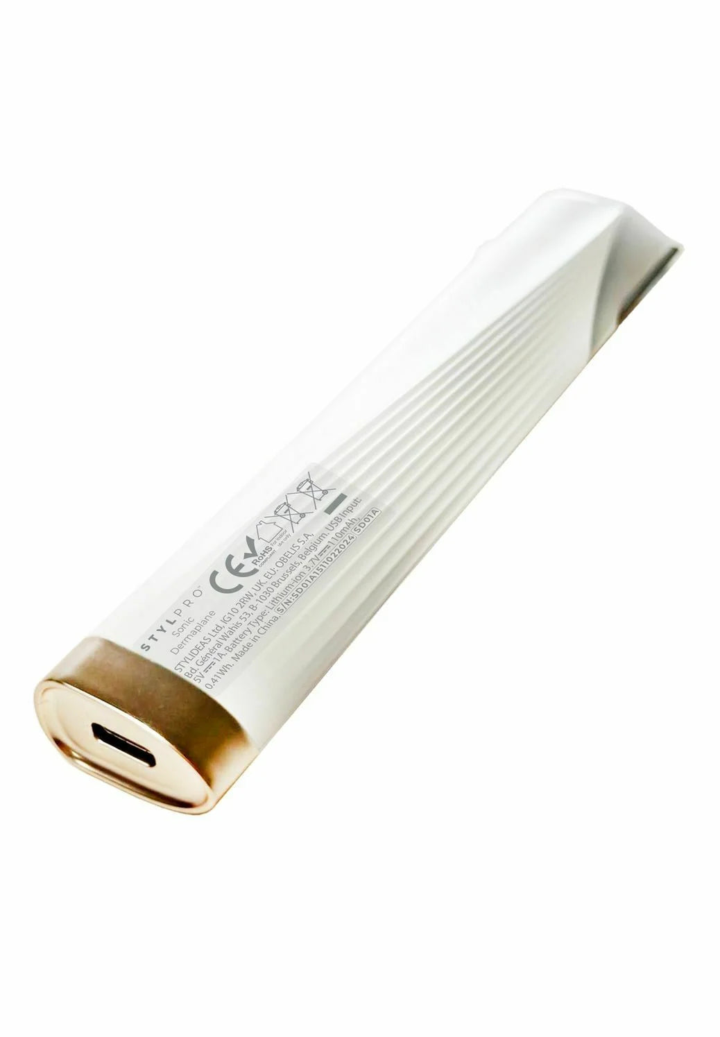 StylPro 2-i-1 Sonic Dermaplane & Hårtrimmer Vit