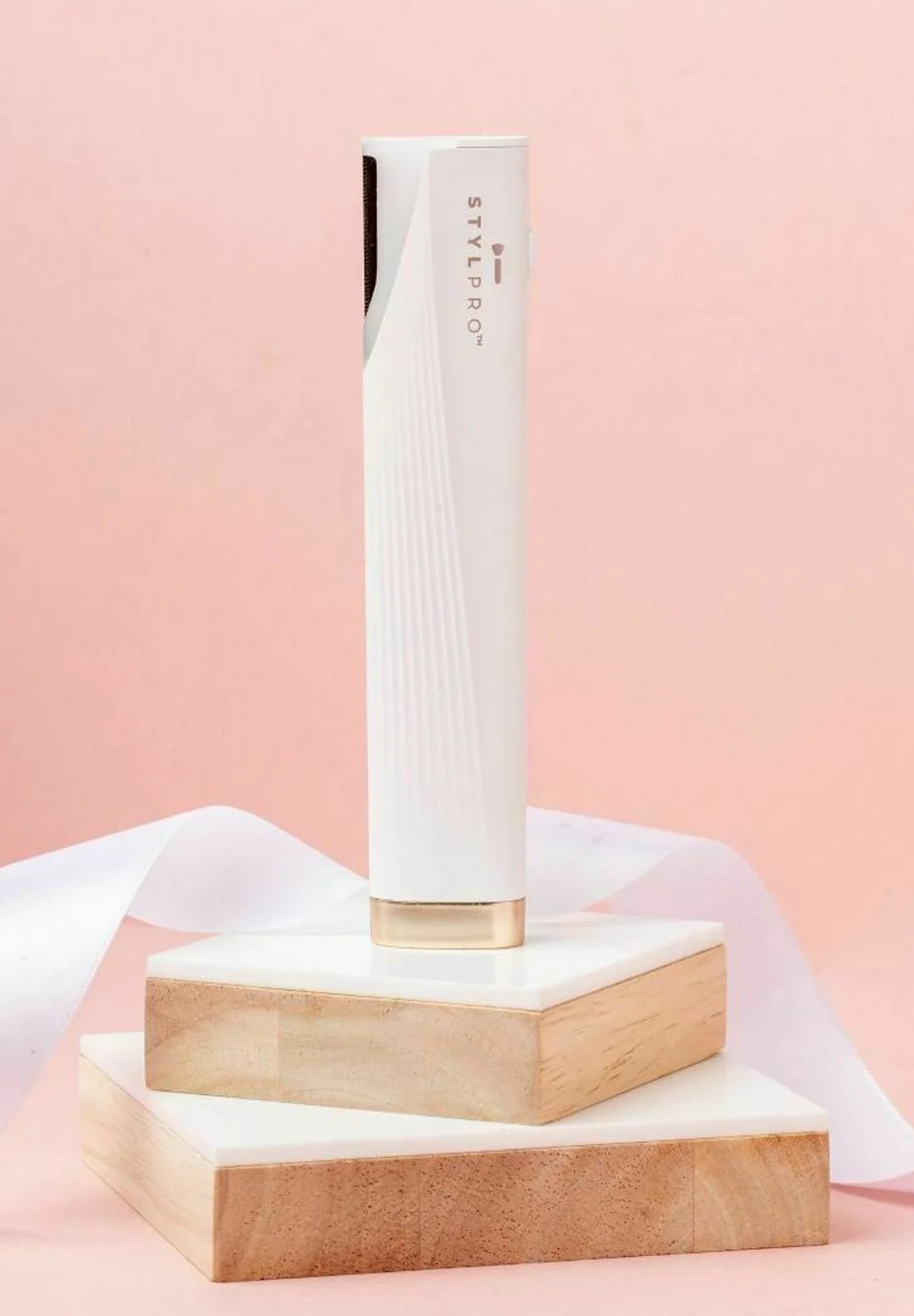 StylPro 2-i-1 Sonic Dermaplane & Hårtrimmer Vit
